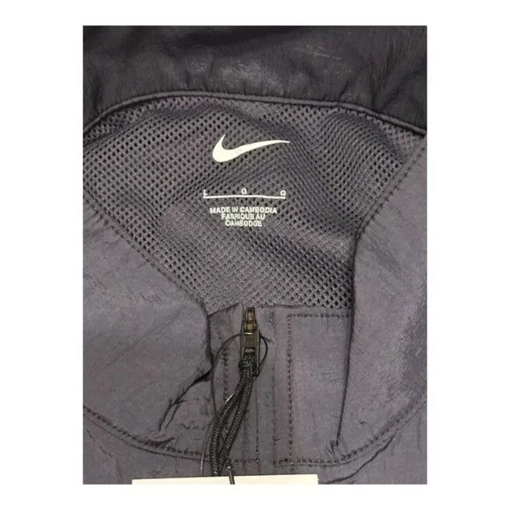 Nike Training City Ready Repel Navy Short Sleeve Jacket Vest Women's Large NEW - Picture 7 of 13